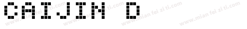 CAIJIN Donnie字体转换